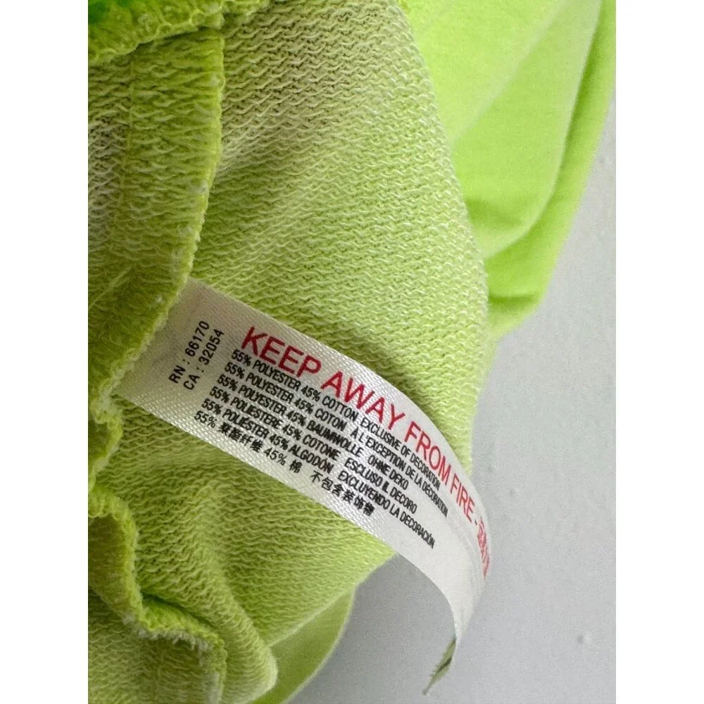 Infinitely Free People Cozy Cool Girl Sleep Tee Oversized Neon Green Women Small - Picture 6 of 16